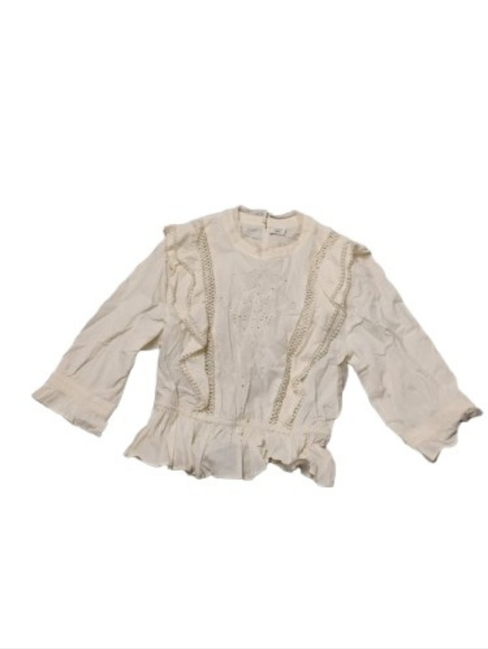 Sunday Best Aritzia Britta Cottagecore Blouse Top Sz M